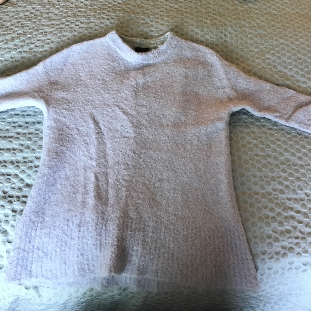 J.Crew lilac mohair sweater